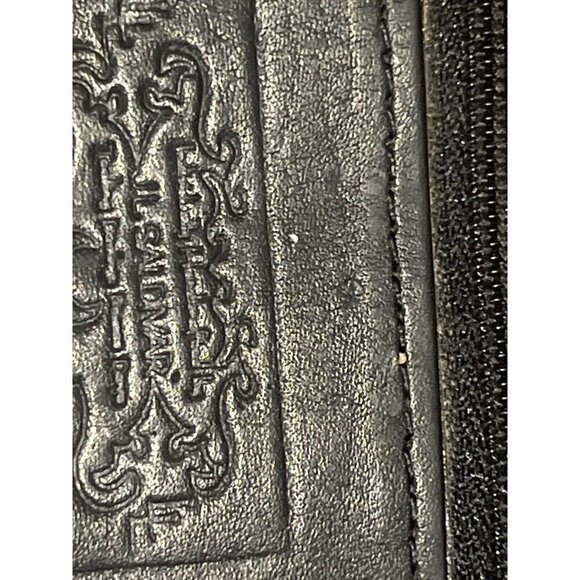 J.L. SALDIVAR hand Tooled Leather Black - Picture 7 of 15